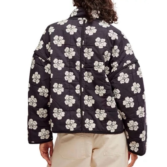 NEW Free People Chloe Floral Print Jacket Size Medium - Picture 2 of 10